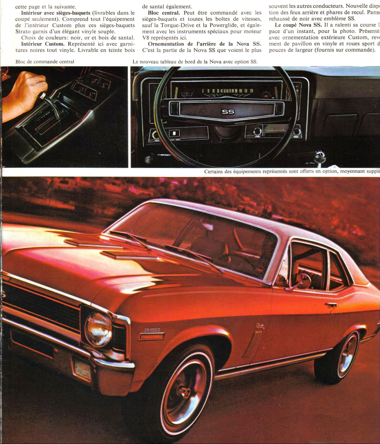 1970 Chevrolet Nova French Foldout Page 6